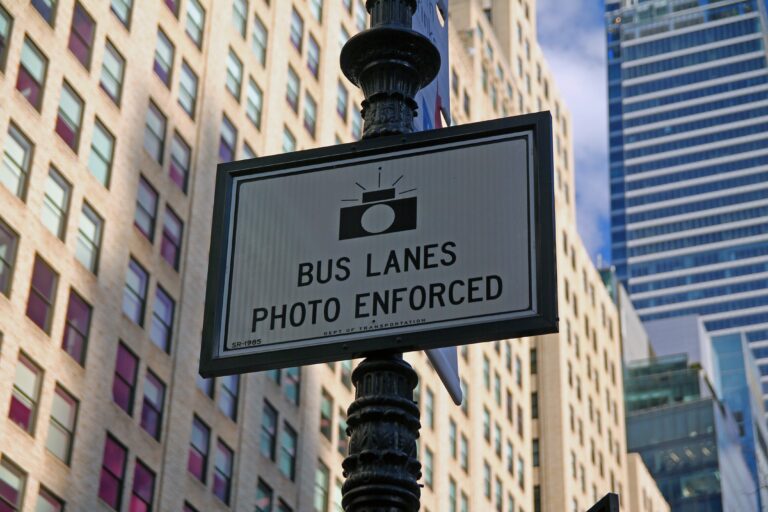 Legislation Paves the Way for Bus Lane Enforcement in California