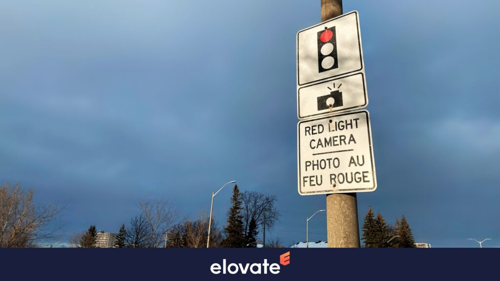 ALPR enforcement camera sign